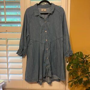 Denim Free People dress